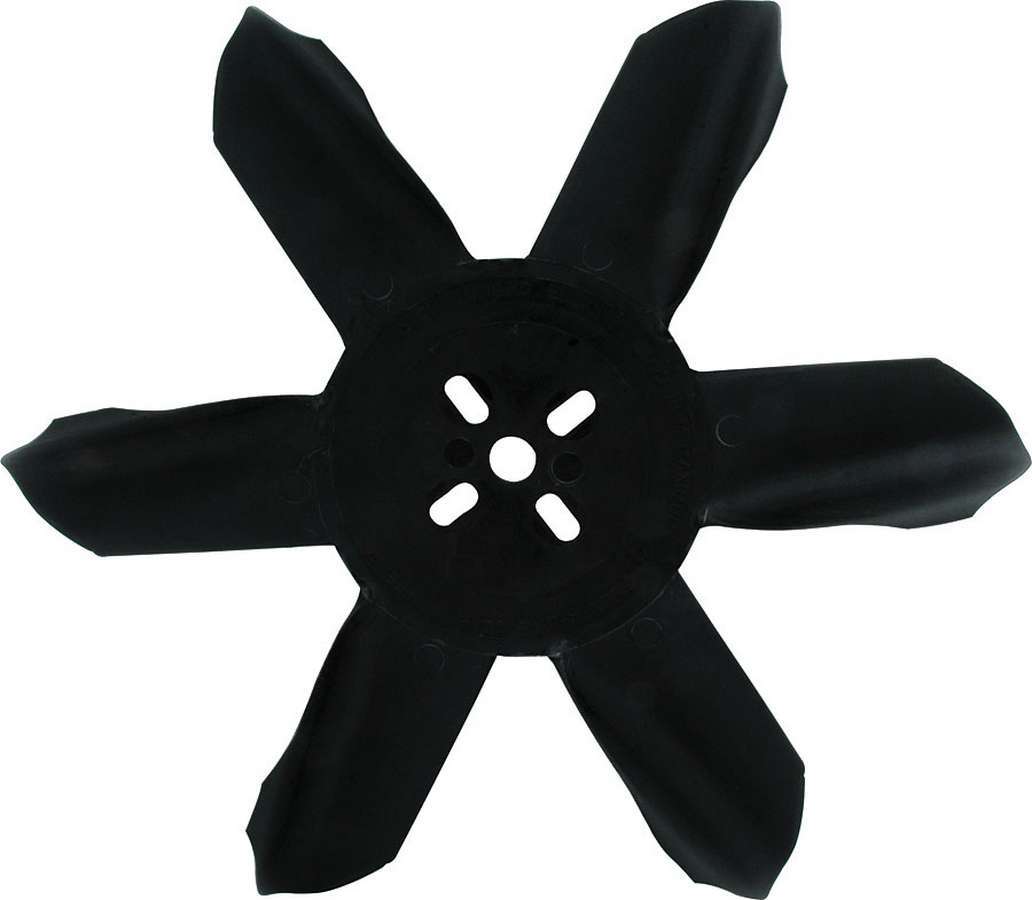 Allstar Mechanical Cooling Fan 14" Fan 6 Blade 5/8" Pilot Universal Bolt Pattern Nylon Black ALL30091