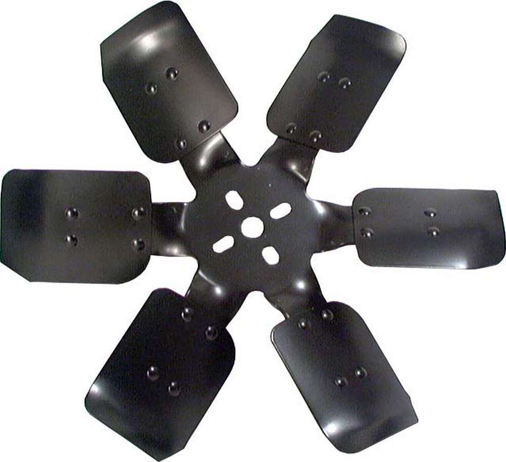 Allstar Mechanical Cooling Fan 15" Fan 6 Blade 5/8" Pilot Bolt Pattern Steel Hub / Aluminum ALL30096
