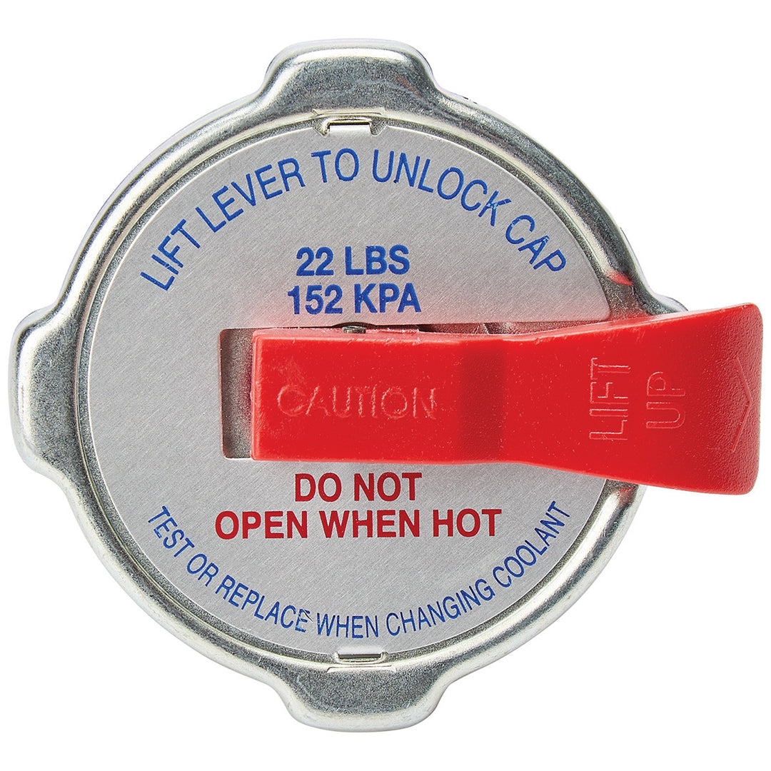 Allstar Radiator Cap 20-24 PSI Round Lever Standard Size Radiator Necks ALL30131