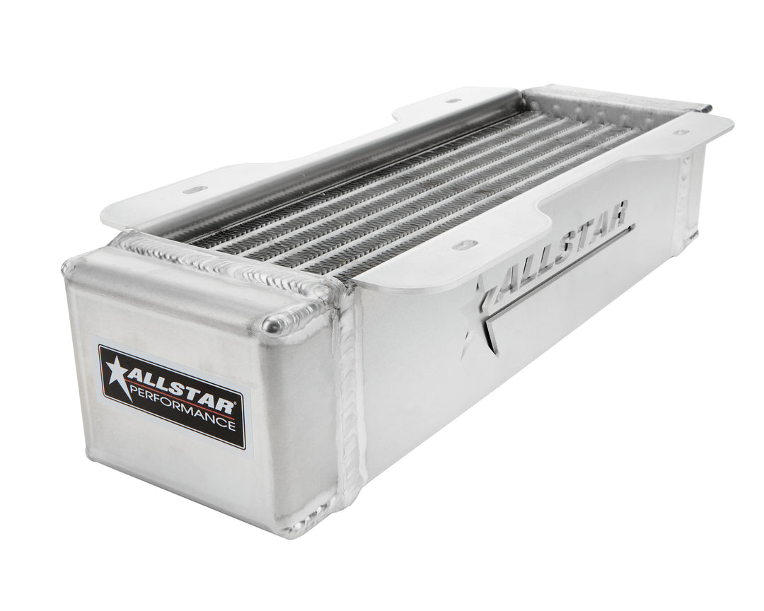 Allstar Fluid Cooler 4 x 15 x 3.5" Plate Type 10 AN Male Inlet / Outlet 1/2" NPT Female Port ALL30146