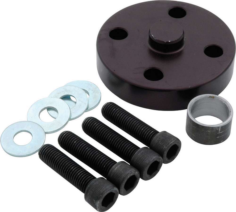 Allstar Fan Spacer 0.5" Thick Bushing / Aluminum Black Anodized Chevy V8 / Ford V8 ALL30180