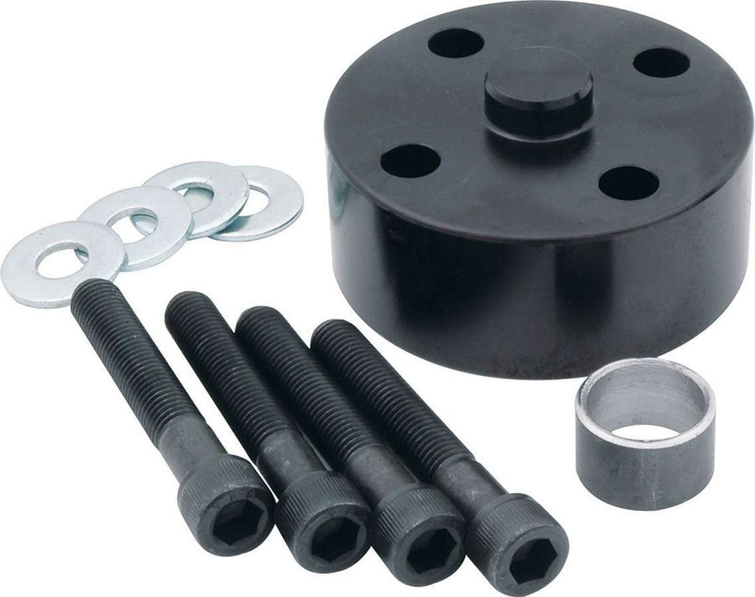 Allstar Fan Spacer 1" Thick Bushing / Aluminum Black Anodized Chevy V8 / Ford V8 ALL30182