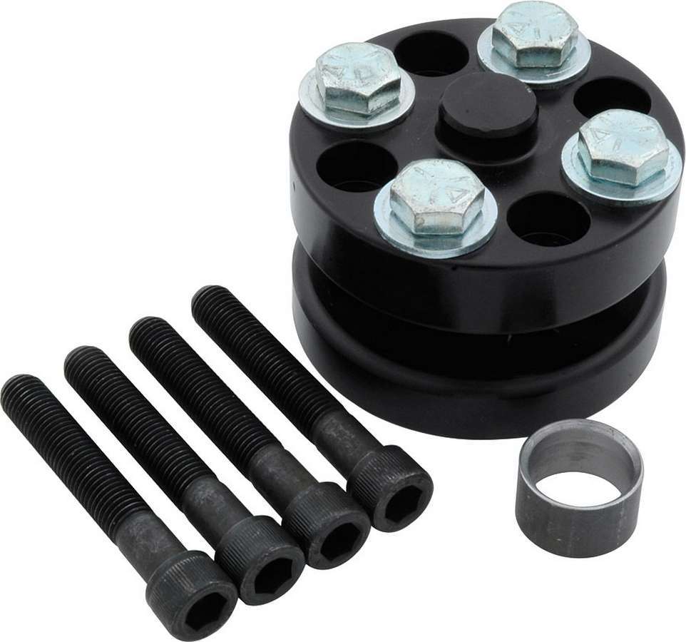 Allstar Fan Spacer 1.5" Thick Bushing / Aluminum Black Anodized Chevy V8 / Ford V8 ALL30184