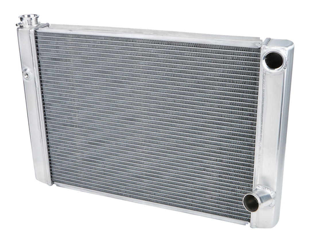 Allstar Radiator 28" W x 19" H x 2.25" D Dual Pass with 1/4" Bung Passenger Side Inlet Passenger ALL30336