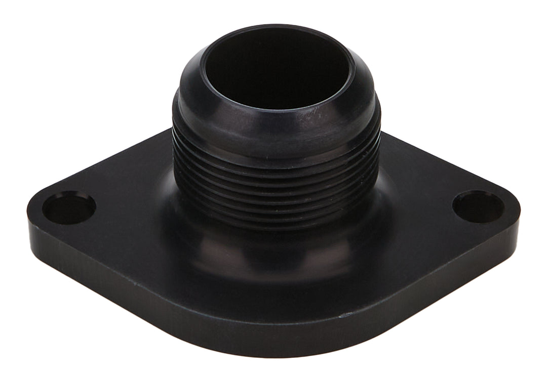 Allstar Water Neck Straight 20 AN Male Inlet O-Ring Aluminum Black Anodized Chevy V8 ALL30377