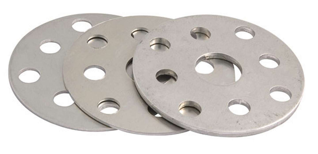 Allstar Water Pump Pulley Shim 0.063" and 0.125" Thick 5/8" and 3/4" Shaft Aluminum Set of 3 ALL31064