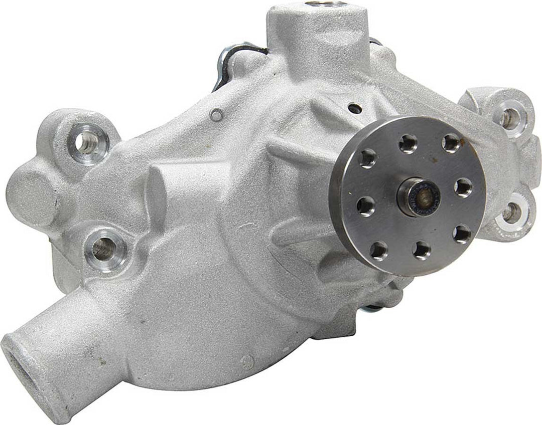 Allstar Water Pump Mechanical 5/8" Pilot Short Design Aluminum Natural Small Block Chevy ALL31100