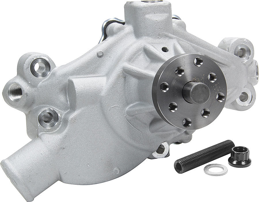 Allstar Water Pump Mechanical 3/4" Pilot Short Design 3/8" NPT Bypass Ports / Cam Stop Aluminum ALL31106