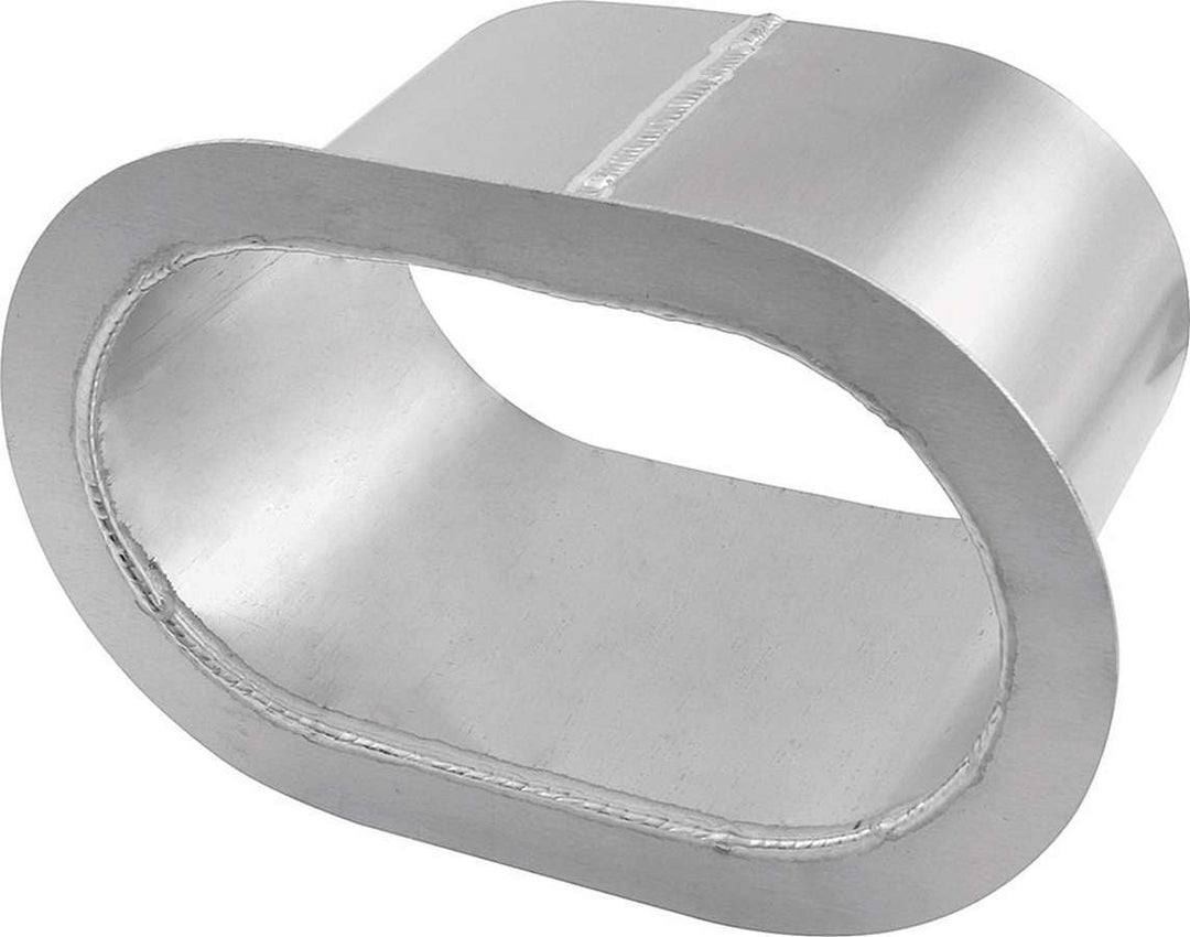 Allstar Exhaust Shield 5 x 9" Oval Single Straight Outlet Aluminum Natural ALL34183