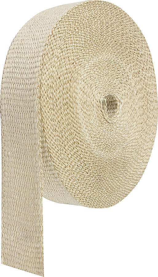 Allstar Exhaust Wrap 2" Wide 100 ft Roll Woven Fiberglass Natural ALL34247