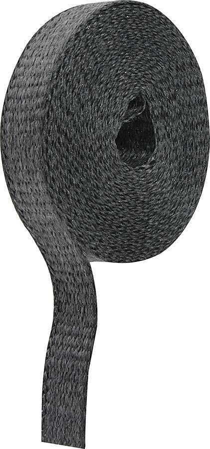 Allstar Exhaust Wrap 1" Wide 15 ft Roll Woven Fiberglass Black ALL34250