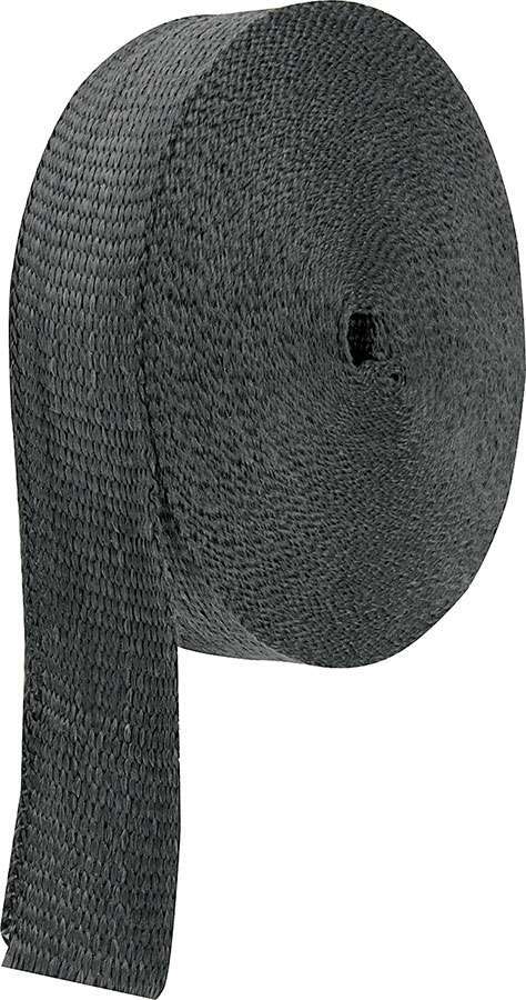 Allstar Exhaust Wrap 2" Wide 100 ft Roll Woven Fiberglass Black ALL34257
