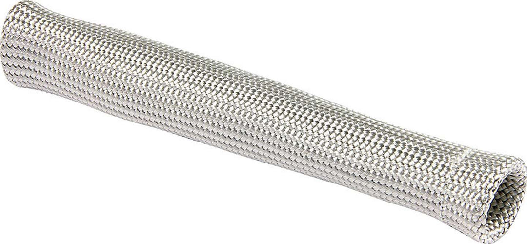 Allstar Spark Plug Boot Sleeve 7.5" Braided Fiberglass Silver Set of 8 ALL34272