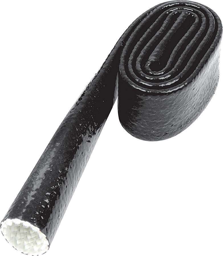 Allstar Hose and Wire Sleeve 1" ID 3 ft Silicone / Fiberglass Black ALL34296