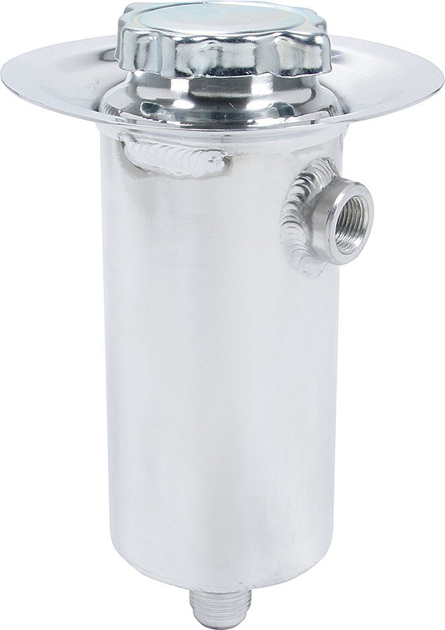 Allstar Remote Fill Tank Flush Mount 10 AN Outlet 3/8" NPT Female Bung Vented Cap Aluminum ALL36111