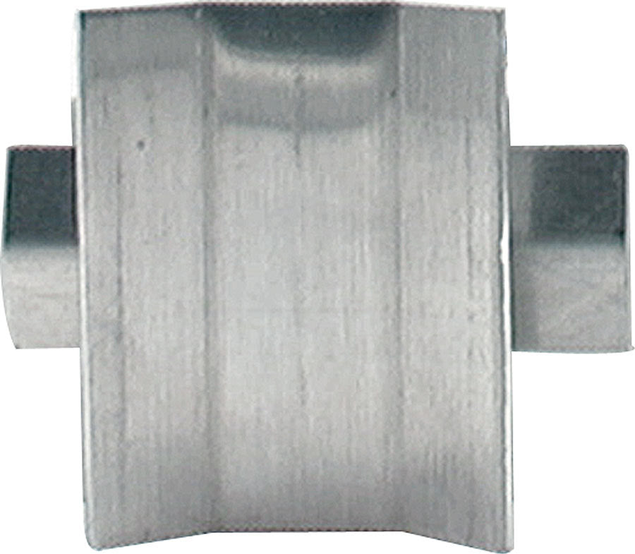 Allstar Power Steering Reservoir Bracket Angle Mount Aluminum Natural ALL36123
