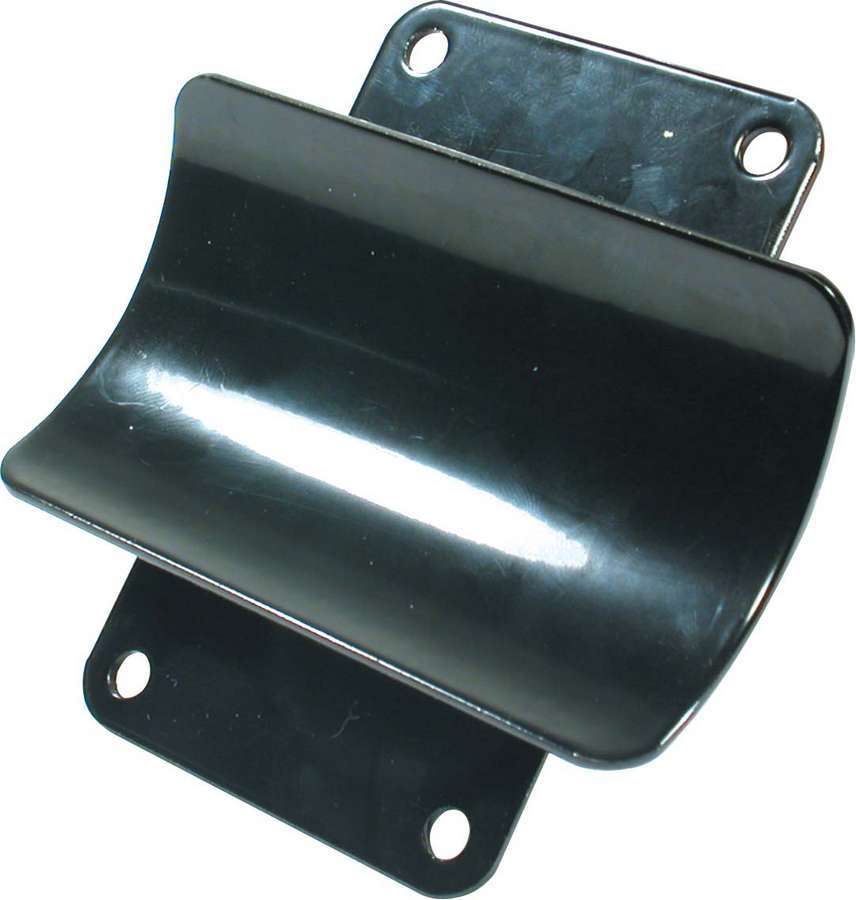 Allstar Power Steering Reservoir Bracket Panel Mount Horizontal Mount Steel Black Paint ALL36125