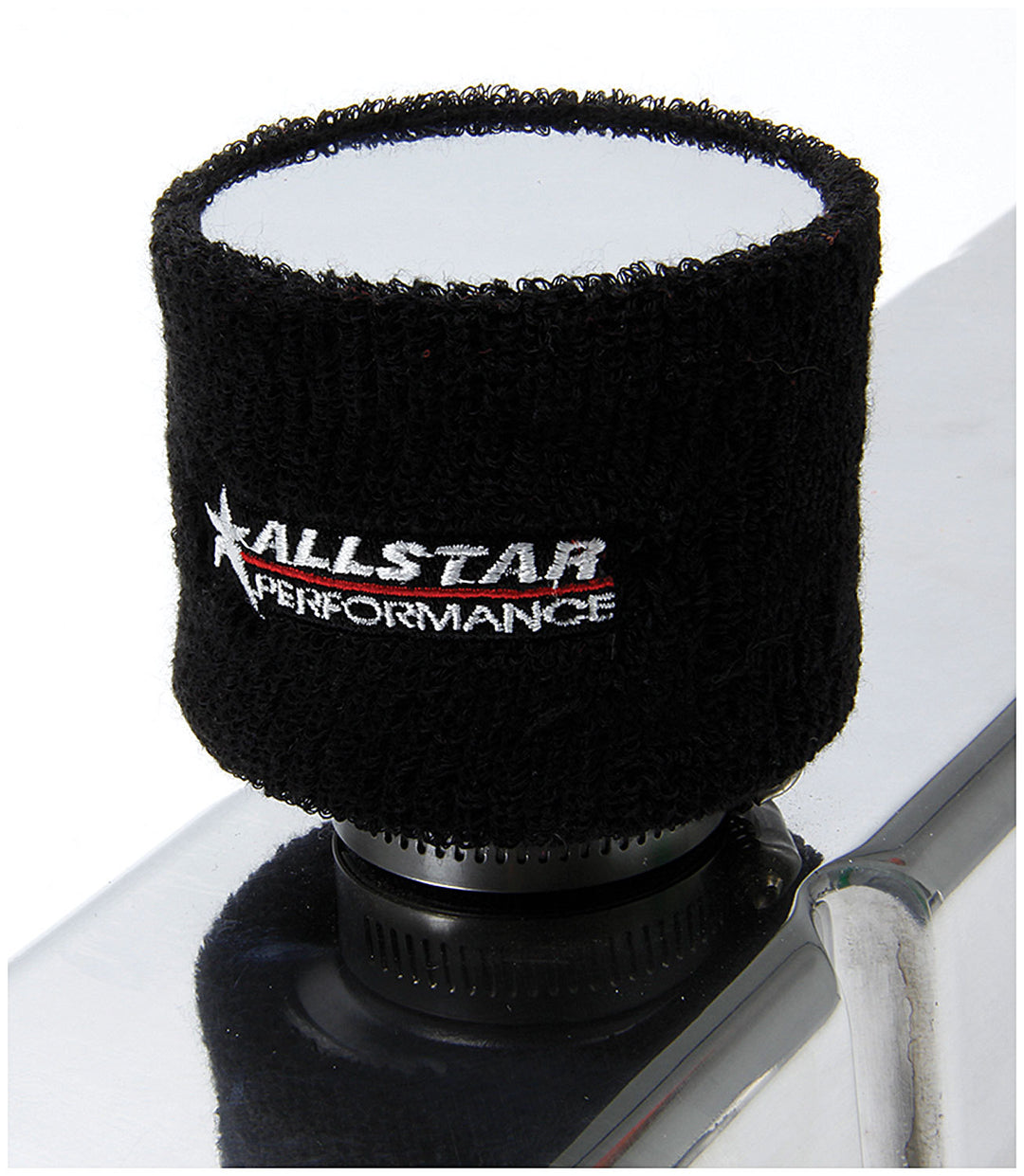 Allstar Breather Wrap Round 3" Diameter 2.5" Tall Allstar Logo Cotton Black ALL36208