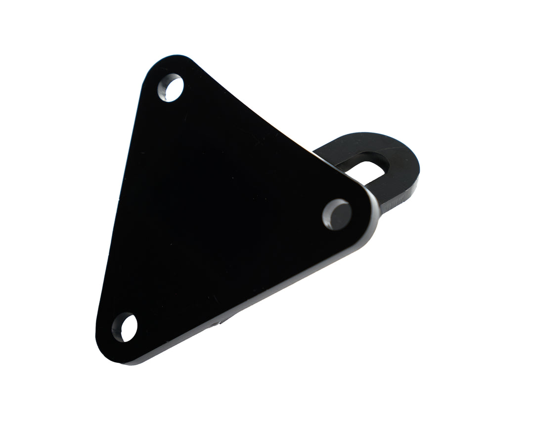 Allstar Motor Mount Bolt-On Raised 2" Steel Black Powdercoat Front Chevy V8 ALL38062