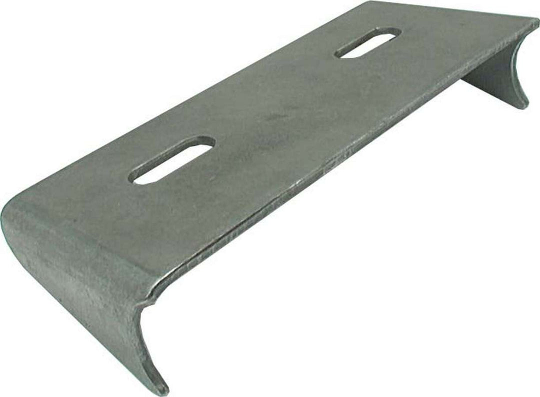 Allstar Transmission Mount Bracket Weld-On 1 x 7/16" Slots 0.125" Thick Steel Natural ALL38072