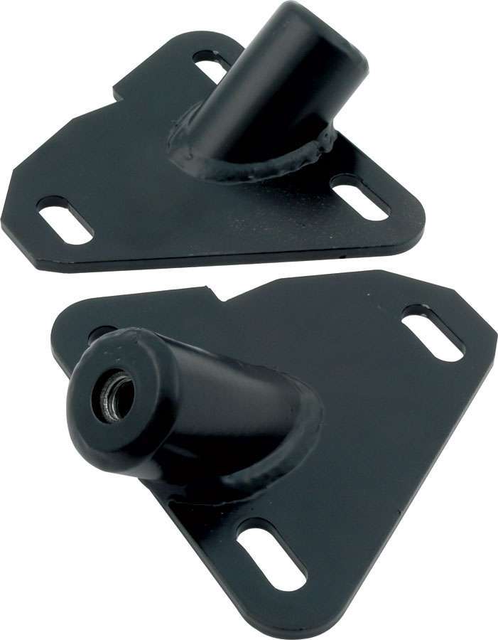 Allstar Motor Mount Bolt-On Steel Black Paint GM A-Body / G-Body Crossmember Pair ALL38082