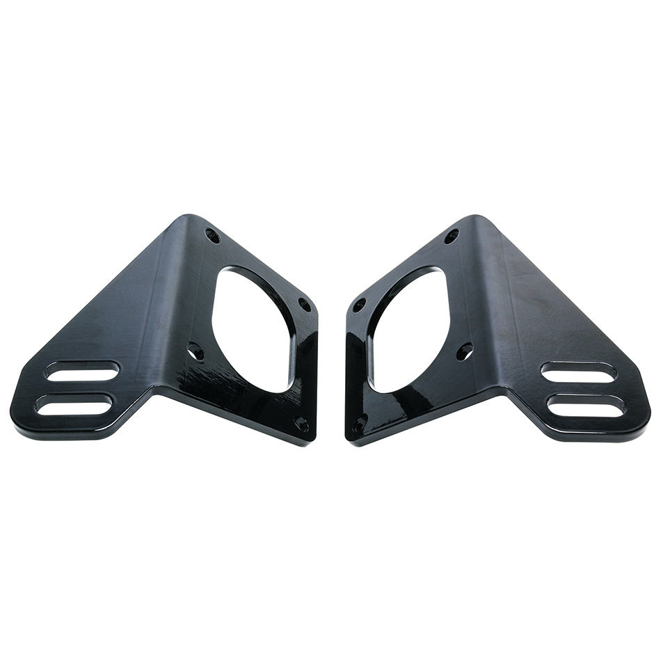 Allstar Motor Mount Bolt-On Steel Black Powdercoat GM LS-Series Chevy V8 Pair ALL38085