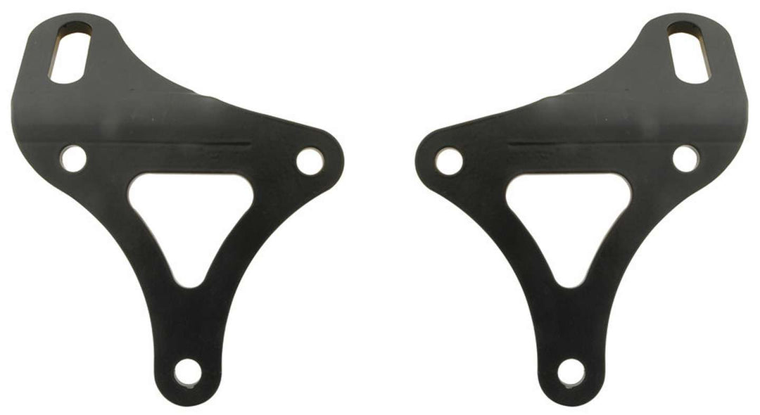 Allstar Motor Mount Bolt-On 2" Offset Steel Black Powdercoat Chevy V8 Pair ALL38109