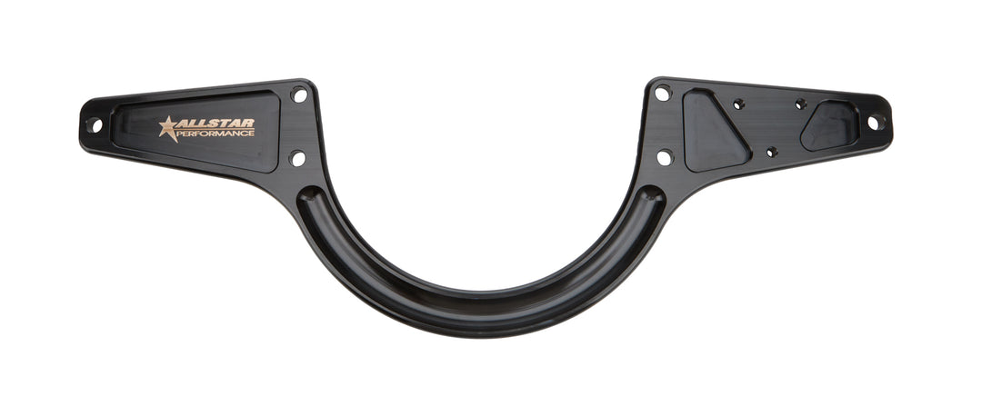 Allstar Motor Plate Front 19.5" Center to Center 0.375" Thick Aluminum Black Anodized Small ALL38119