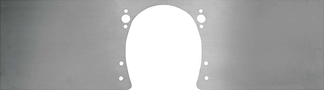 Allstar Motor Plate Front 10 x 36 x 0.25" Aluminum Natural Small Block Chevy ALL38120