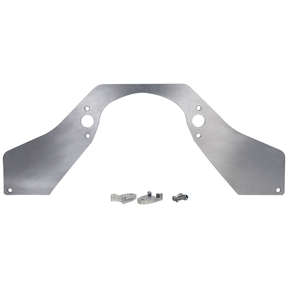 Allstar Motor Plate Front 24.25 x 9.625 x 0.25" Aluminum Natural Big Block Chevy ALL38143