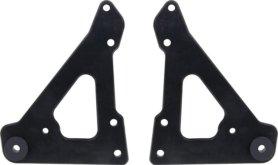 Allstar Motor Plate Front 19.5" Center to Center 0.375" Thick 2-Piece Bushings Aluminum Kit ALL38145