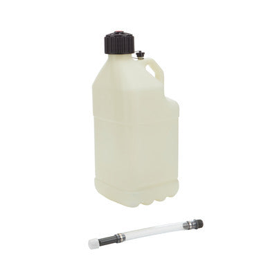 Allstar Utility Jug 5 gal 9.5 x 9.5 x 22.75" Tall O-Ring Seal Cap Screw-On Vent Set of 4 ALL40124-4