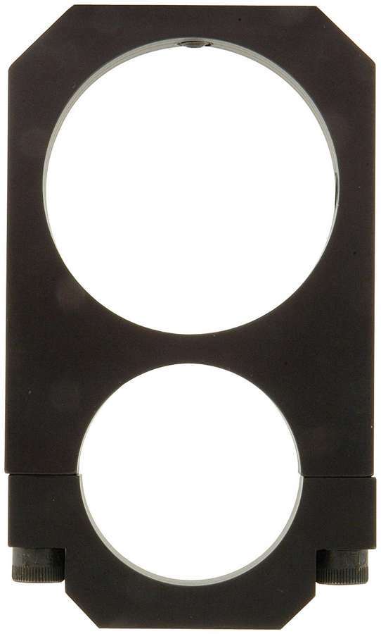 Allstar Fuel Filter Bracket Clamp-On 1.375" OD Tubes 2" Diameter Aluminum Black Anodized ALL40227