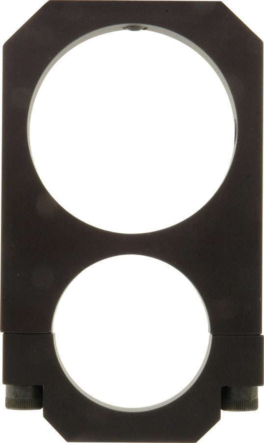 Allstar Fuel Filter Bracket Clamp-On 1.5" OD Tubes 2" Diameter Aluminum Black Set of 10 ALL40228-10
