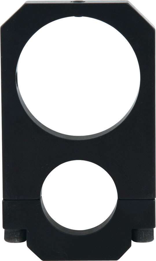 Allstar Fuel Filter Bracket Clamp-On 1.25" OD Tubes 2" Diameter Aluminum Black Anodized ALL40229