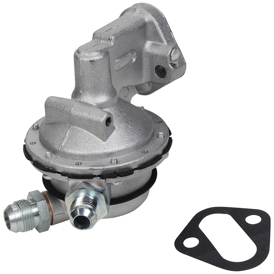 Allstar Fuel Pump Mechanical 172 gph 7.0-8.5 psi 10 AN Male Inlet 8 AN Male Outlet Aluminum ALL40267