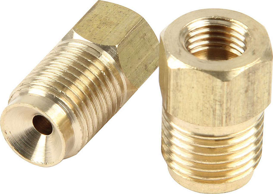 Allstar Fitting Adapter Straight 3/8"-24 Inverted Flare Female to 1/2"-20 and 9/16"-18 Male Kit ALL41012