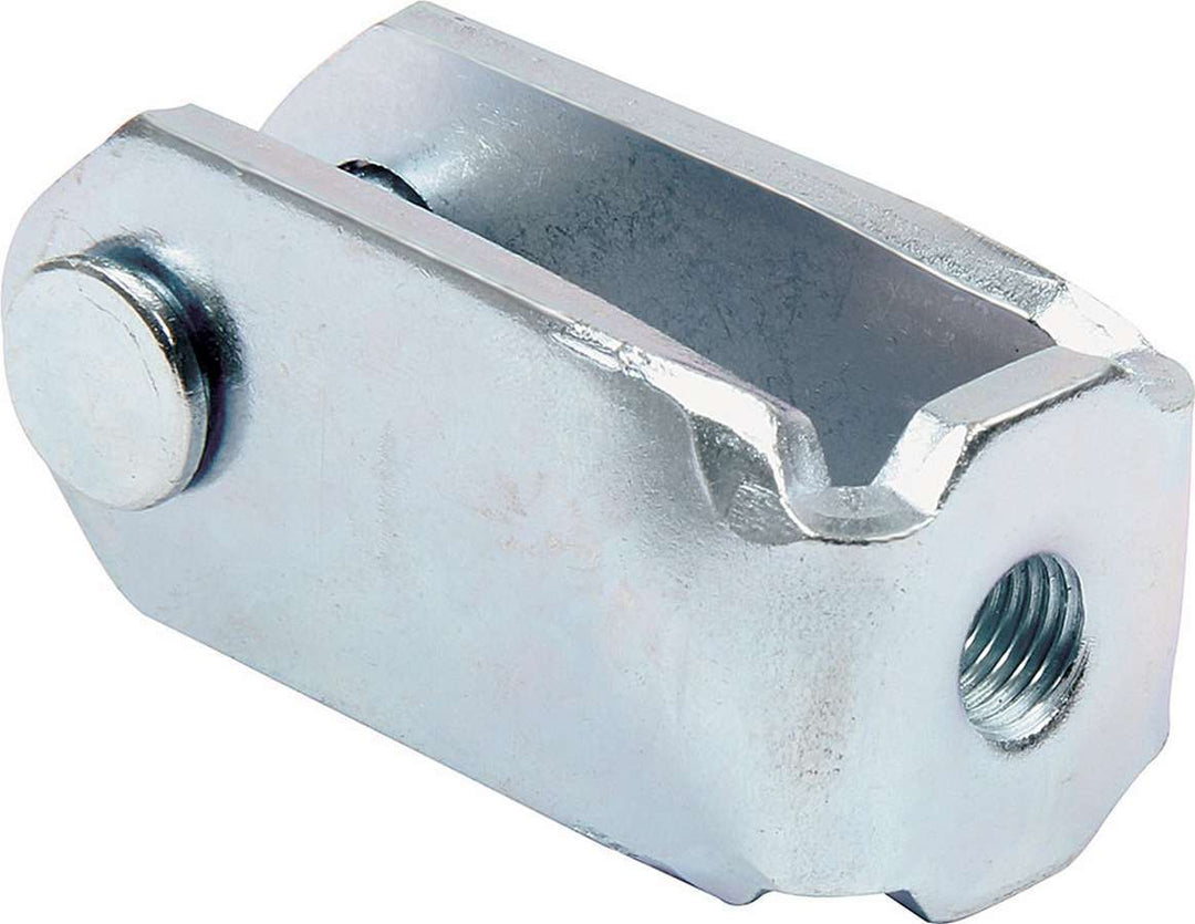 Allstar Rod End Clevis 3/8" Bore 3/8"-24 Female Thread 1/2" Slot Steel Zinc Oxide Brake Pedal ALL41026