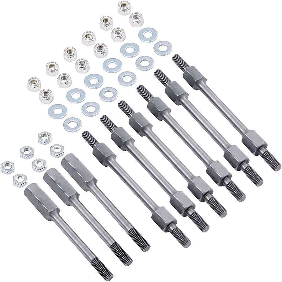 Allstar Pedal Extension Complete 4" Steel Natural Kit ALL41051