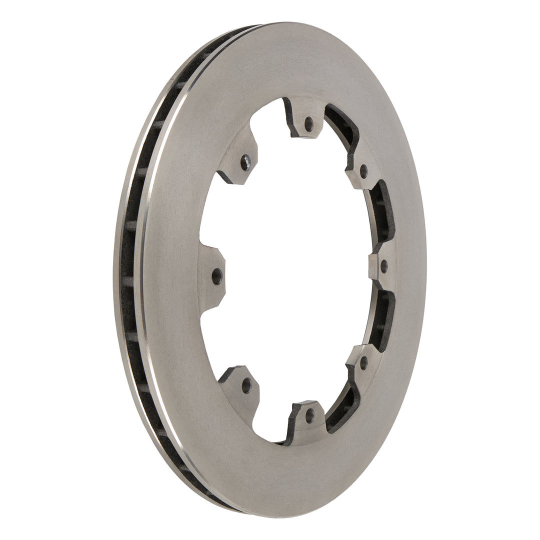 Allstar Brake Rotor 32 Vane 11.75" OD 0.81" Thick 8 x 7" Bolt Pattern Iron Natural ALL42010