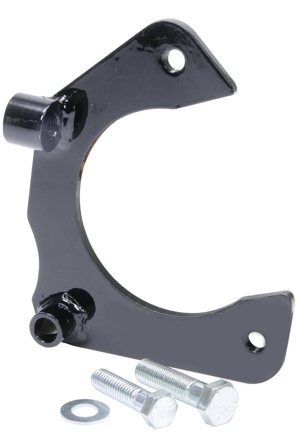 Allstar Brake Caliper Bracket Front Driver Side Mount Steel 11" Rotor GM Metric Caliper Mustang ALL42110
