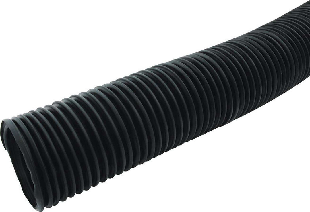 Allstar Air or Brake Duct Hose 3" Diameter 10 ft 275 Degree Thermoplastic Rubber Hose Black ALL42150