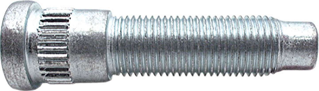 Allstar Wheel Stud 1/2"-20 Thread 2.250" 0.620" Knurl Steel Zinc Oxide Set of 40 ALL44112-40