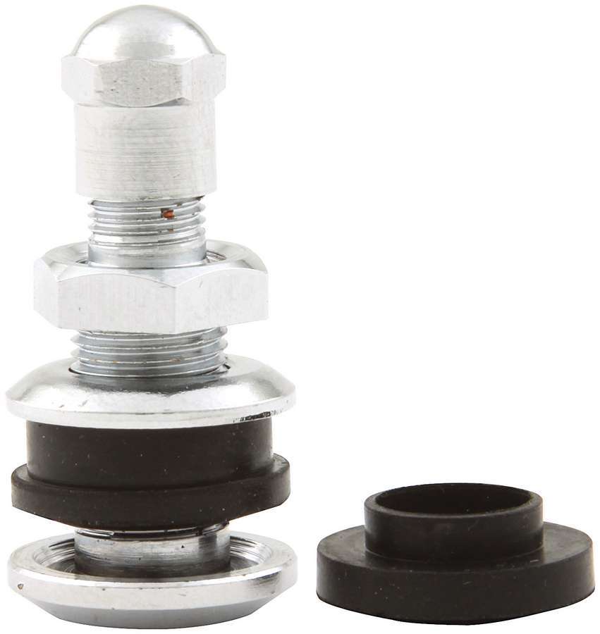 Allstar Valve Stem Bolt-On 1/2 or 5/8" Rim Hole Brass Chrome ALL44135