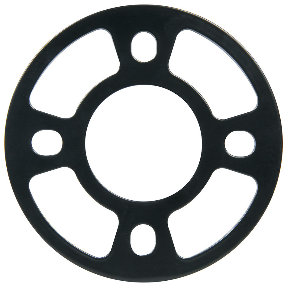 Allstar Wheel Spacer 4.25 / 4.50" Bolt Pattern 0.25" Thick Steel Black Paint ALL44200