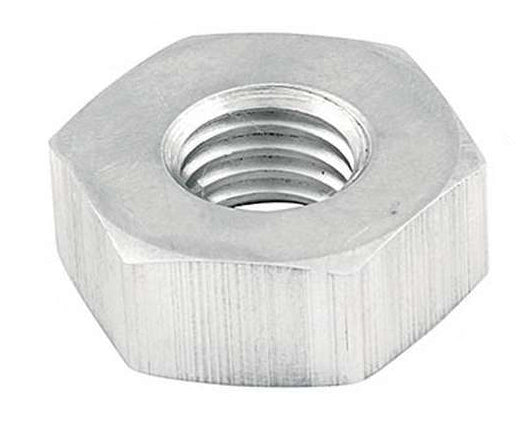 Allstar Wheel Spacer Wide 5 5/8"-11 Thread 0.5" Thick Aluminum Clear Anodized Set of 5 ALL44212