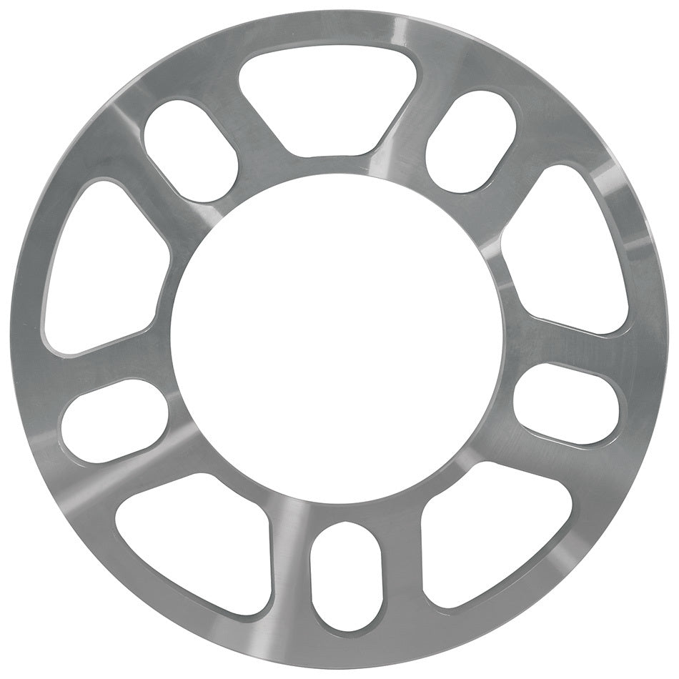 Allstar Wheel Spacer 5 x 4.50 / 4.75 / 5.00" Bolt Pattern 0.5" Thick Aluminum Clear Anodized ALL44217