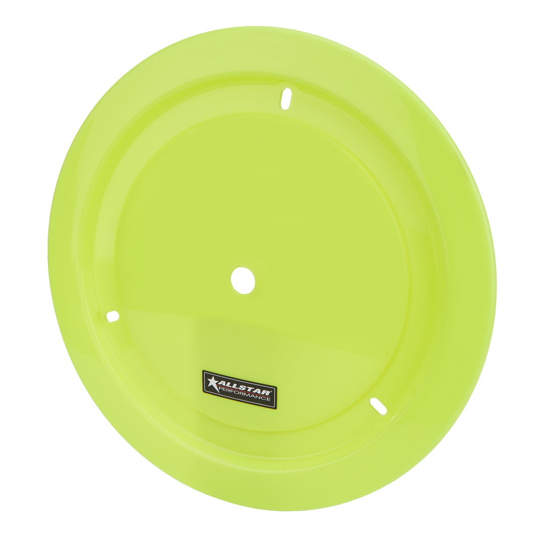 Allstar Mud Cover Plastic Fluorescent Yellow 15" Beadlock Wheels ALL44288