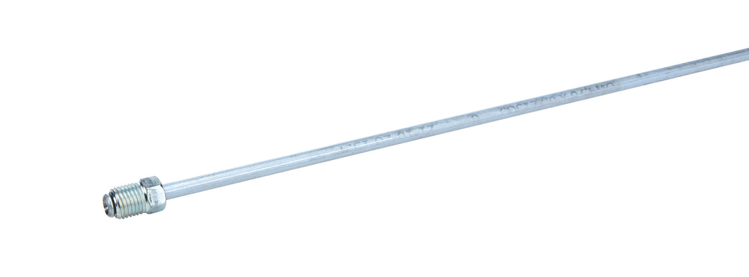 Allstar Brake Hard Line 3/16" Diameter 8" 3/8"-24 Flare Nuts Steel Zinc Oxide ALL48048