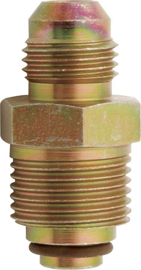 Allstar Fitting Adapter Straight 6 AN Male to 18 mm x 1.50 Male O-Ring Steel Cadmium Power ALL48212